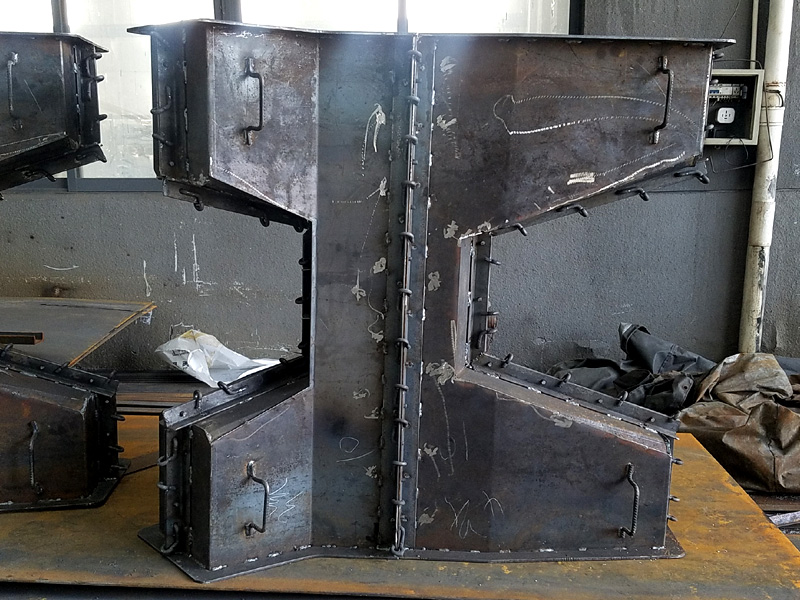 海堤海防扭王塊鋼模具_扭王字塊模具廠家